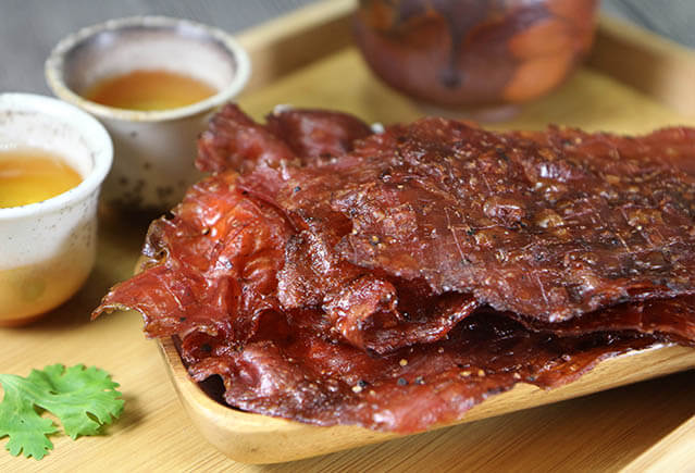 黑楜椒肉乾